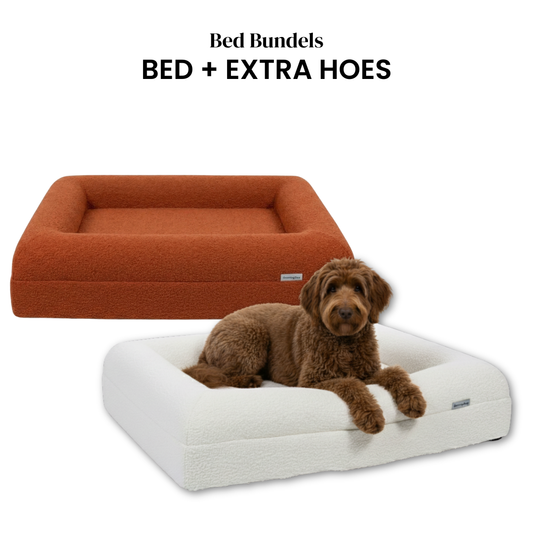 Orthopedic Dog Bed + Extra Dog Bed Cover Bundle