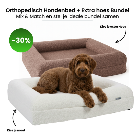 Orthopedic Dog Bed + Extra Cover Bundle