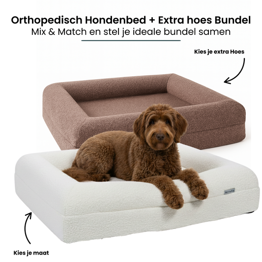 Orthopedic Dog Bed + Extra Cover Bundle