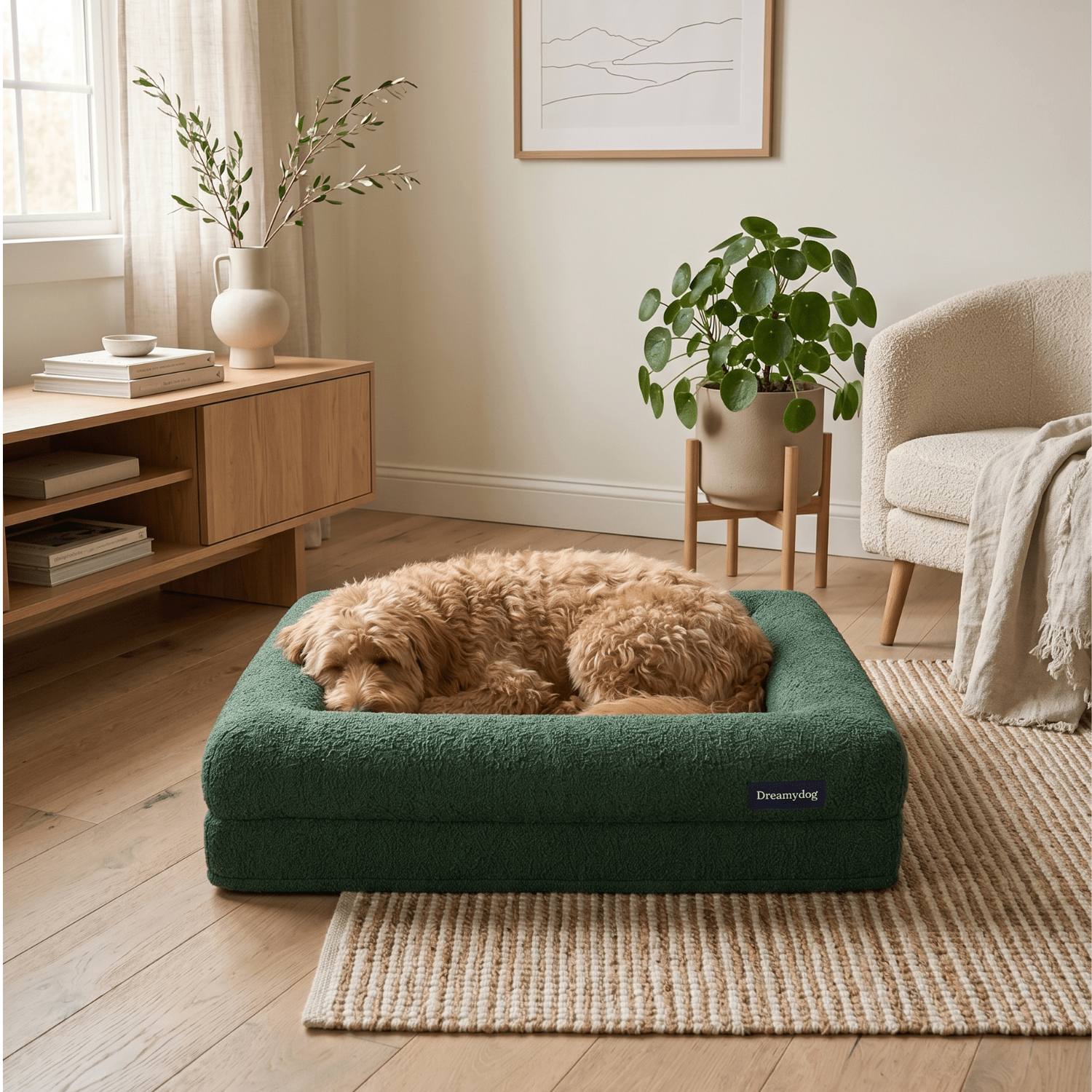 Hoes - Bouclé Forest Green - Dreamydog - Hoes