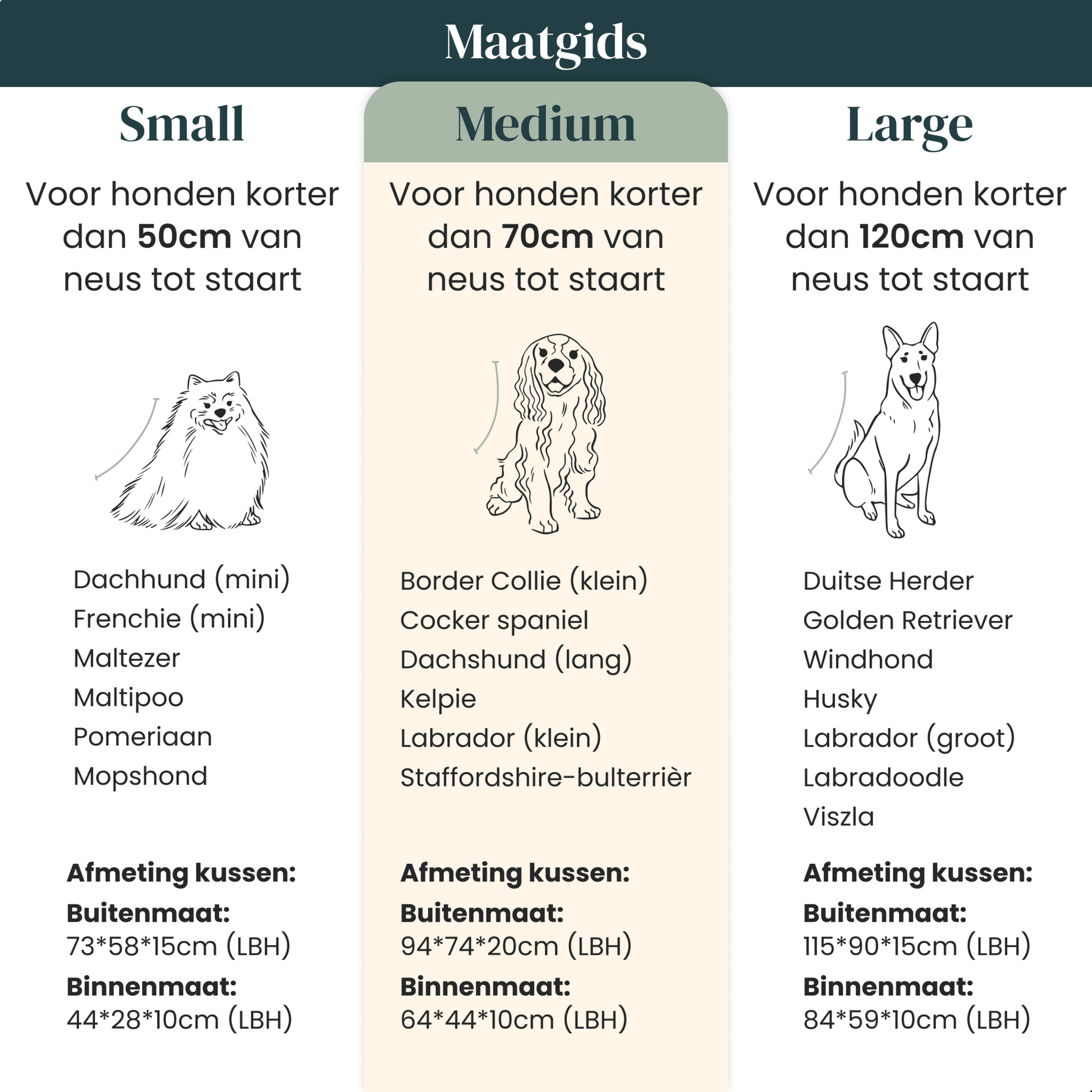 Orthopedisch hondenkussen - Bouclé Choco Bruin - Dreamydog - Hondenkussen